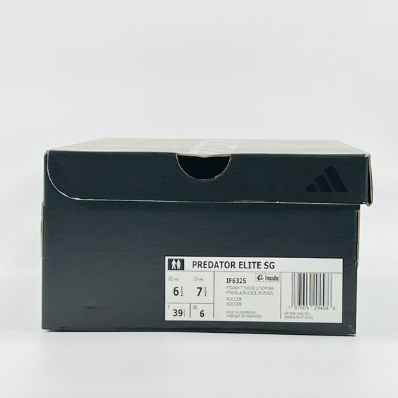 Adidas Predator Elite SG \'Reemergence\' IF6325 Soccer size 6.5